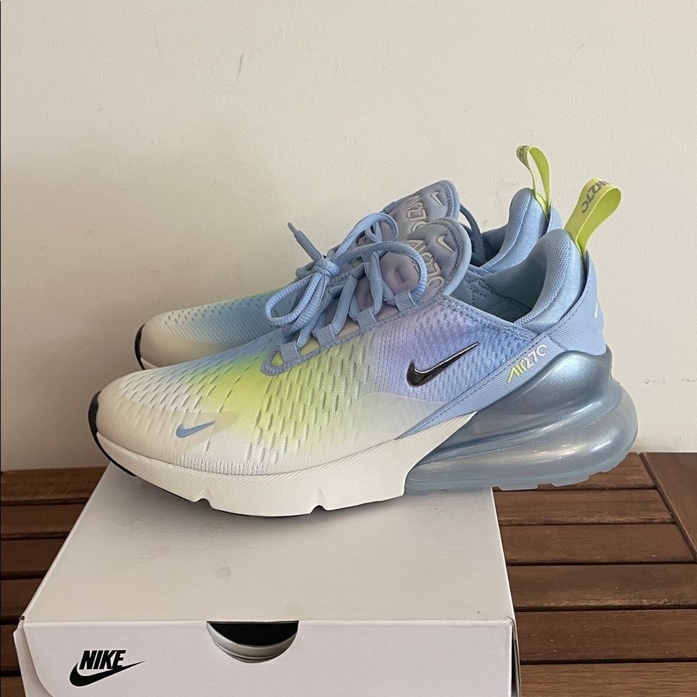 Nike Air Max 270 Aluminum/Metallic Silver US Women 7.5/UK 5/EU 38.5(IB7937-468) - Picture 7 of 12